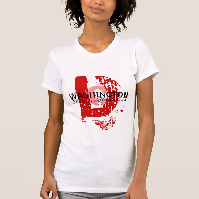 T-shirt D grande (Red-2x) (Frente)