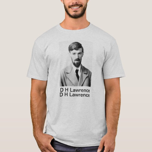 T-shirt D H Lawrence (Frente)