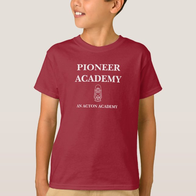 T-Shirt da Academia Pioneer Acton (Frente)