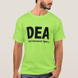 T-shirt da agência da apreciação da droga do DEA