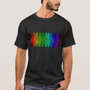 T-shirt da análise espectral