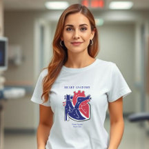 T-Shirt da Anatomia do Coração