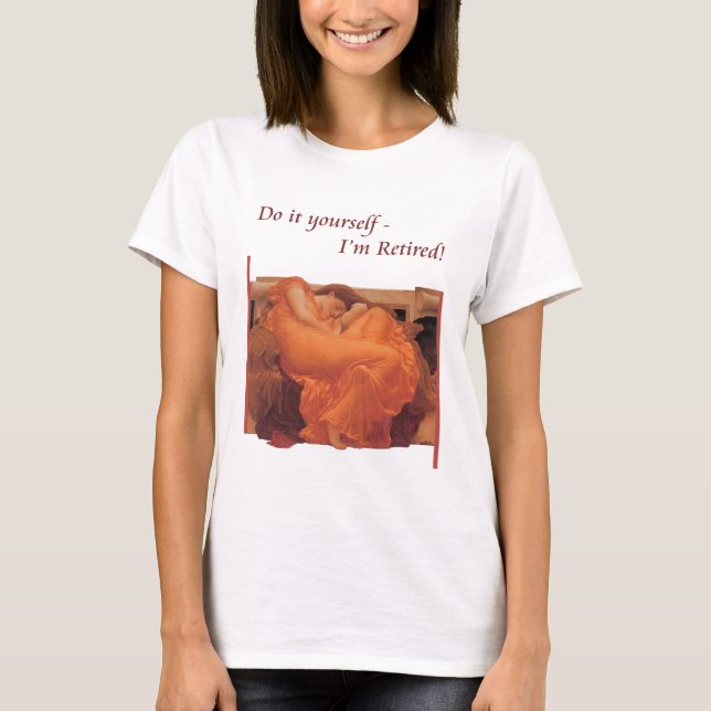 T-shirt da aposentadoria (Frente)