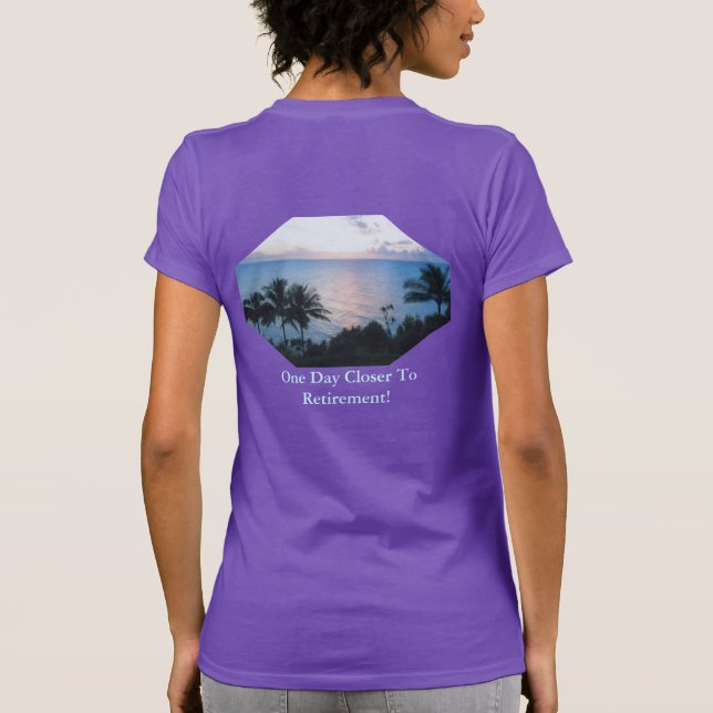 T-SHIRT DA APOSENTADORIA QUASE (Verso)