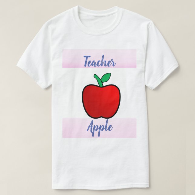T-Shirt da Apple do Professor (Frente do Design)