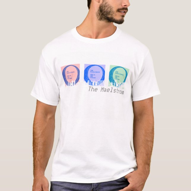 T-shirt da arquitectura da cidade RBG 2 (Frente)