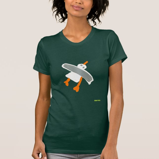 T-shirt da arte: Design da parte dianteira e da (Frente)