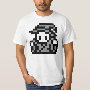 T-shirt da arte do pixel do Sprite de Mage 16x16
