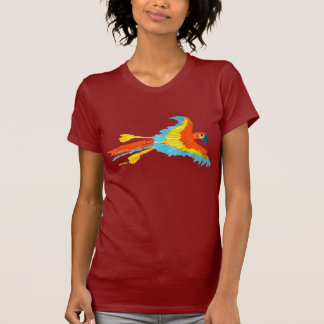 T-shirt da arte: Papagaio tropical