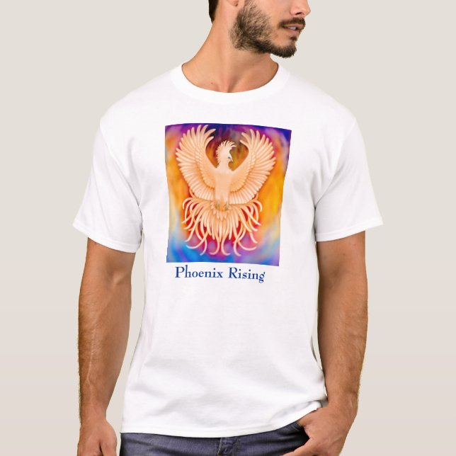 T-shirt da ascensão de Phoenix (Frente)