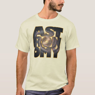 T-shirt da astronomia