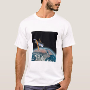 T-shirt da astronomia dos homens do telescópio