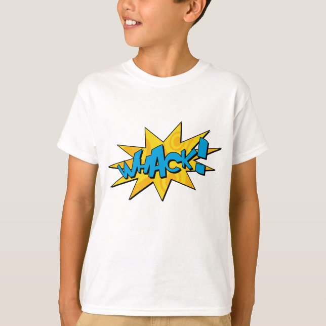 T-shirt da banda desenhada do Whack (Frente)
