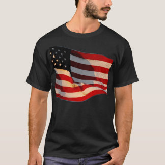 T-shirt da bandeira americana
