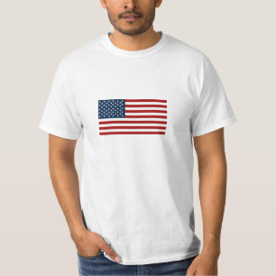 T-shirt da bandeira americana