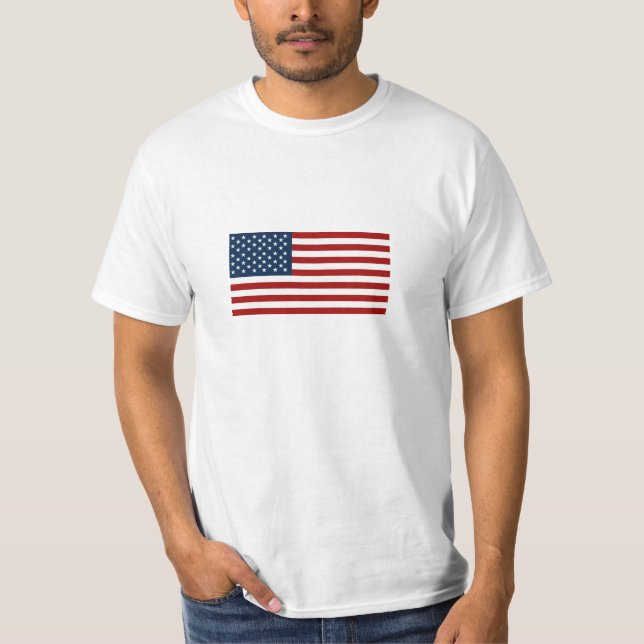 T-shirt da bandeira americana (Frente)