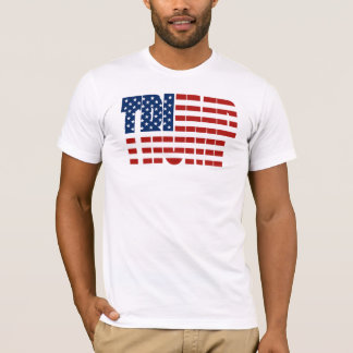 T-shirt da bandeira americana do TRUNFO