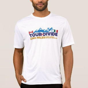 T-shirt da bandeira da partilha da excursão