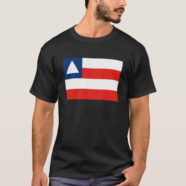 T-shirt da bandeira de Baía (Frente)