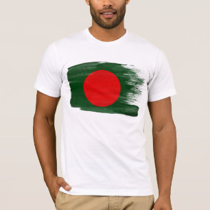 T-shirt da bandeira de Bangladesh