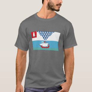 T-shirt da bandeira de Belfast