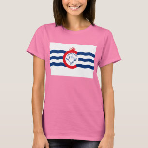 T-shirt da bandeira de Cincinnati