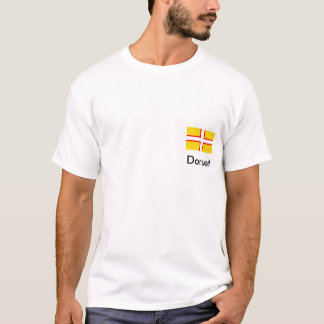 T-shirt da bandeira de Dorset
