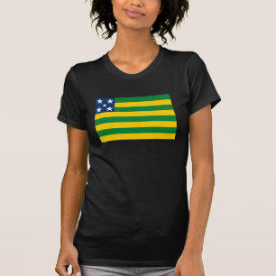 T-shirt da bandeira de Goias