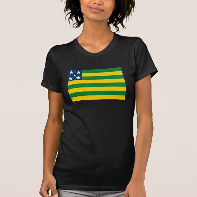 T-shirt da bandeira de Goias (Frente)