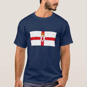 T-shirt da bandeira de Irlanda do Norte
