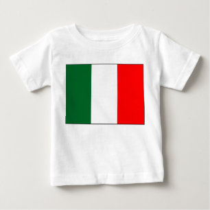 T-shirt da bandeira de Italia