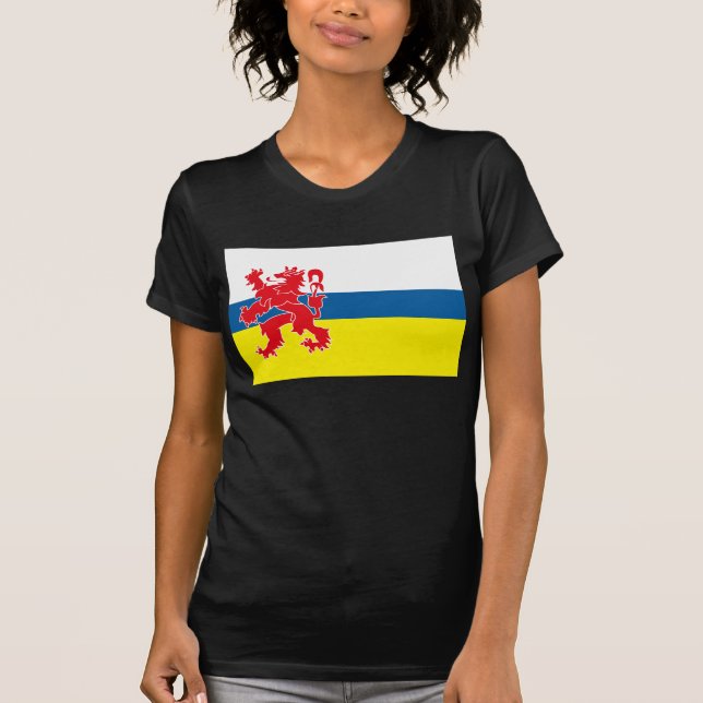 T-shirt da bandeira de Limburgo (Frente)