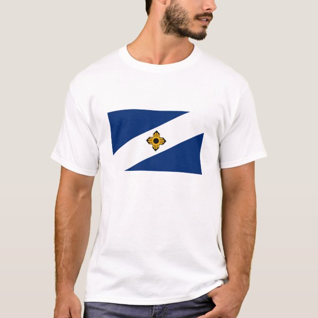 T-shirt da bandeira de Madison (Frente)