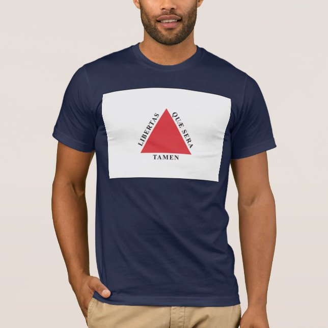 T-shirt da bandeira de Minasgerais (Frente)