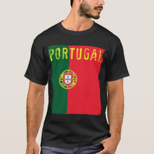 T-shirt da bandeira de Portugal