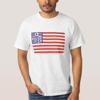 T-shirt da bandeira de QR (Google.com)
