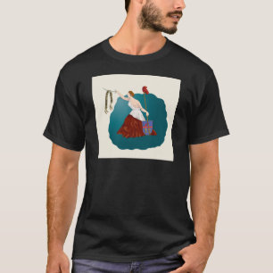 T-shirt da bandeira de San Jacinto