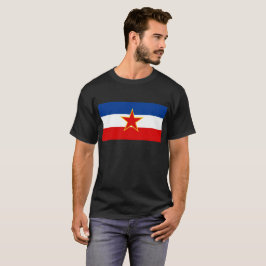 T-shirt da bandeira de SFRJ Jugoslávia