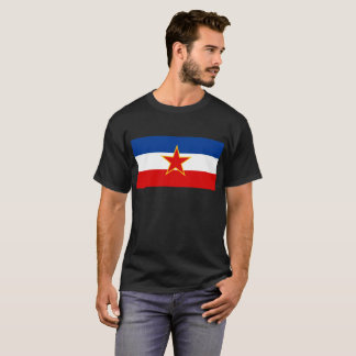 T-shirt da bandeira de SFRJ Jugoslávia