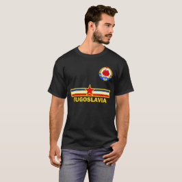 T-shirt da bandeira de SFRJ Jugoslávia