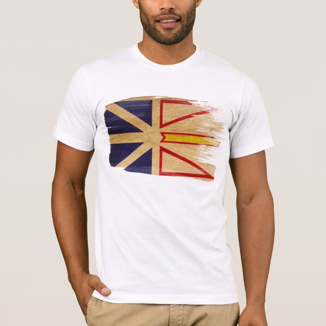 T-shirt da bandeira de Terra Nova (Frente)