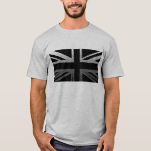 T-shirt da bandeira de Union Jack dos homens