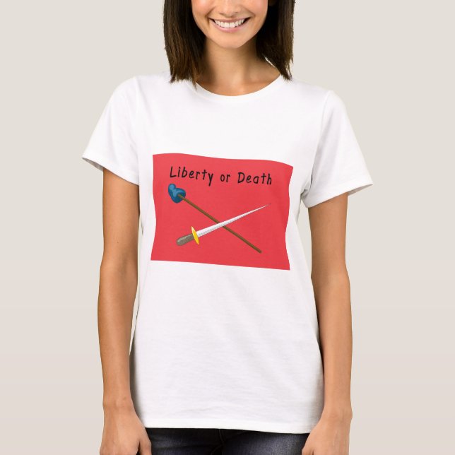 T-shirt da bandeira de White Plains (Frente)