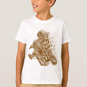 T-shirt da bicicleta da sujeira