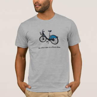 T-shirt da bicicleta de Boris