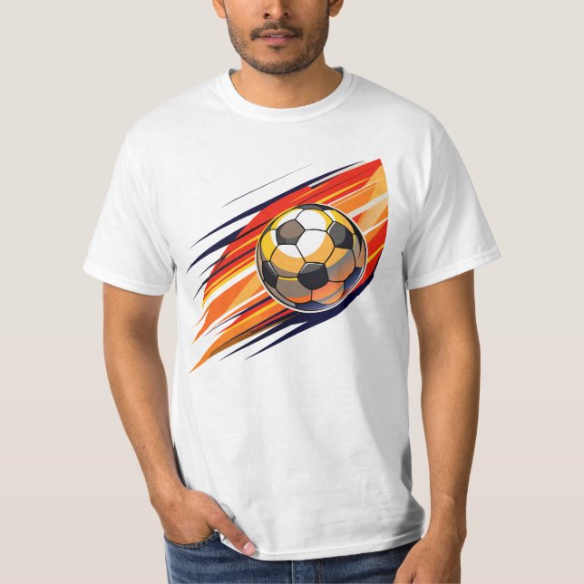 T-Shirt da Bola de Futebol (Frente)