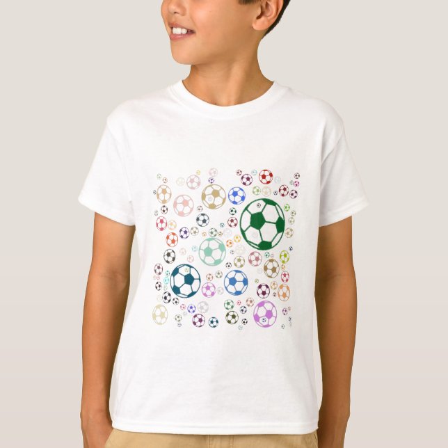T-Shirt da Bola de Futebol (Frente)