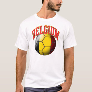 T-shirt da bola de futebol de Bélgica