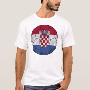 T-shirt da bola de futebol de Croatia