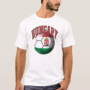 T-shirt da bola de futebol de Hungria